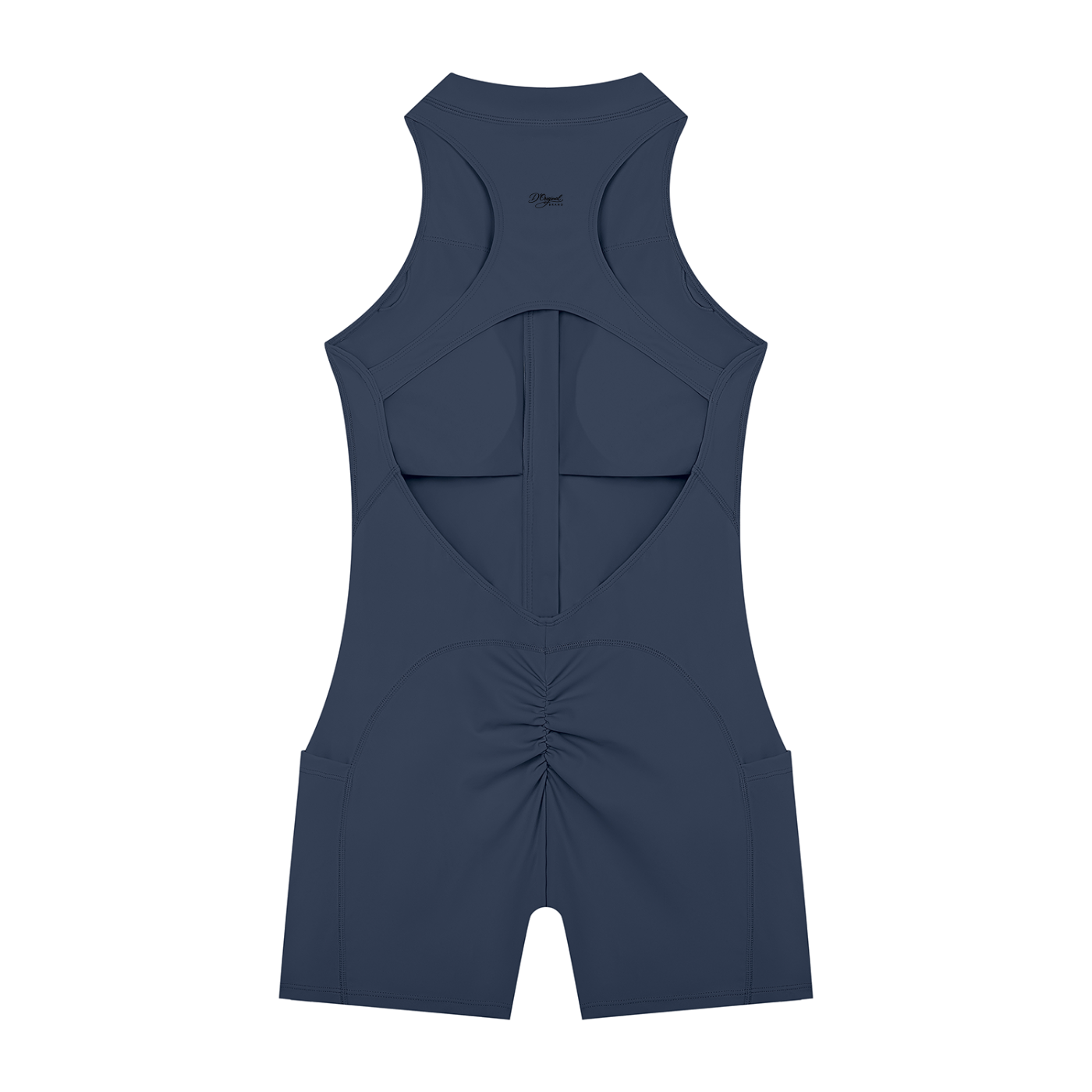 D’original Quarter-Zip Yoga Romper