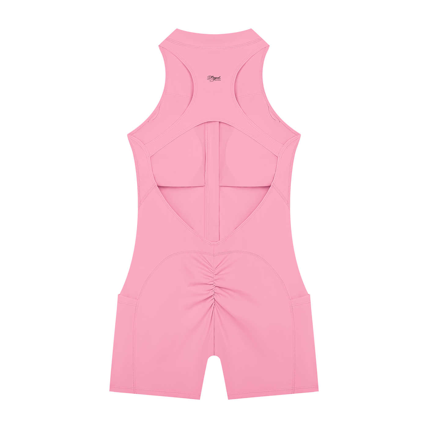 D’original Quarter-Zip Yoga Romper